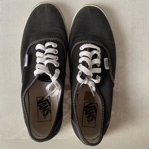 Black Vans authentic sneaker